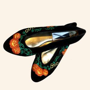 Vintage Mootsies Tootsies Halloween Flats (8.5)